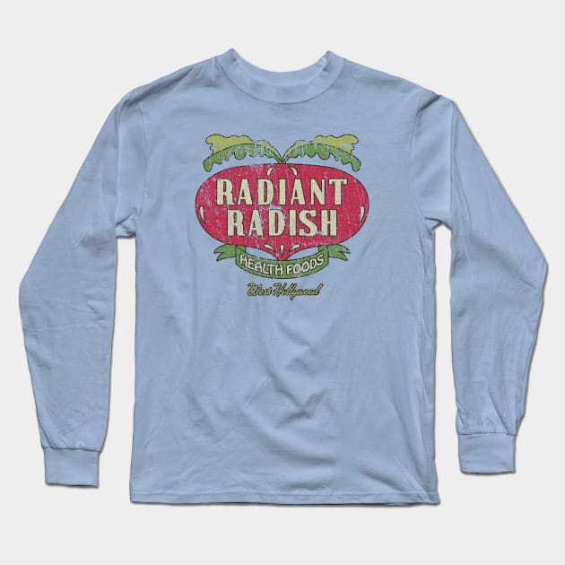 Radiant Radish Health Foods 1969 Long Sleeve T-Shirt by JCD666